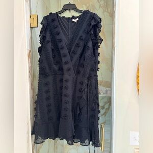 Andrée by unit Black midi dress.